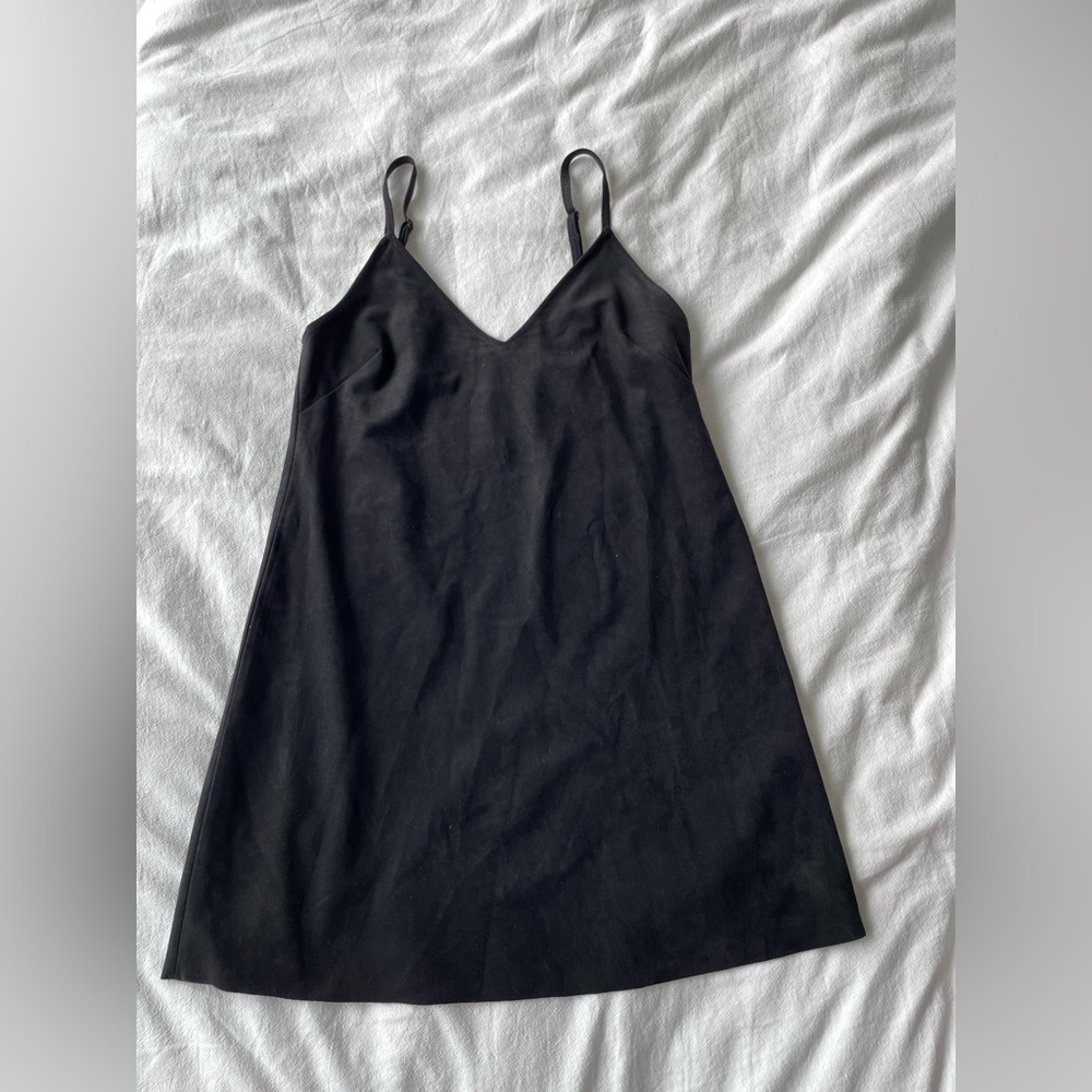 Aritzia Wilfred Free Suede Dress